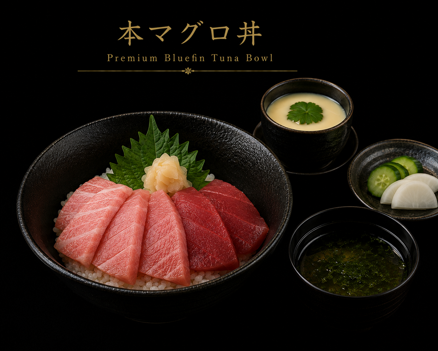 本マグロ丼