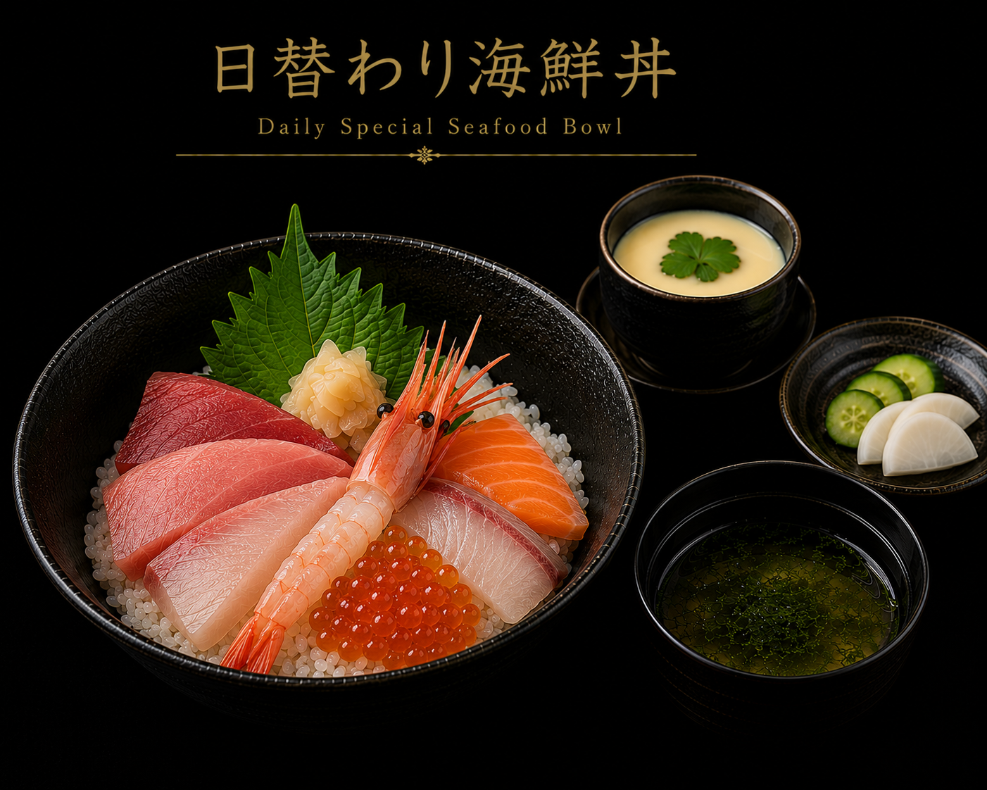 日替わり海鮮丼